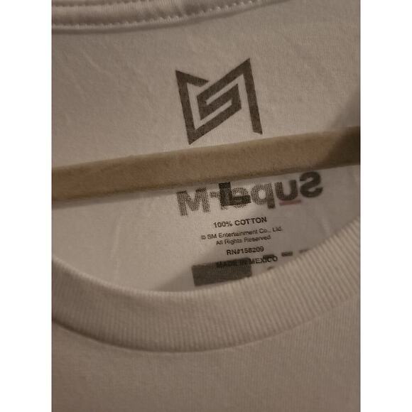 New SuperM Band Group T-shirt - Kpop Size Large I Can't Stand The Rain A98 - Picture 3 of 6